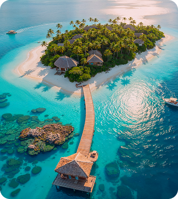 Maldives island